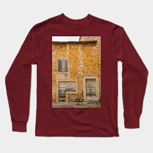 Building in Sutivan, Brac, Croatia Long Sleeve T-Shirt